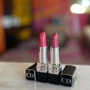 Rouge Dior Lipstick in 361 Rose Baiser & 359 MISS